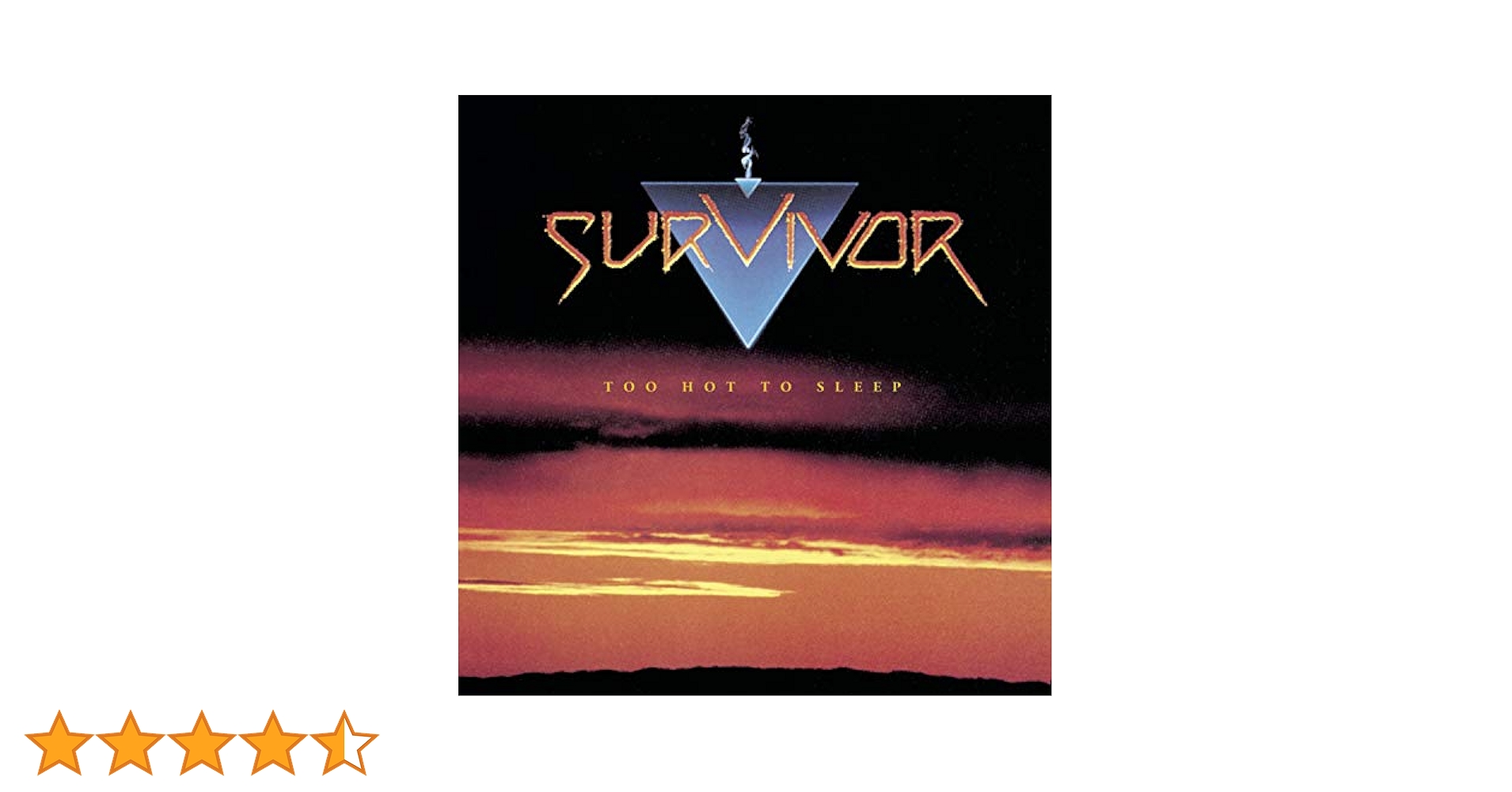 SURVIVOR/TOO HOT TO SLEEP メロハー リマスター Amazon.co.jp: Too Hot to Sleep: ミュージック